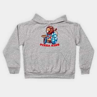 Pizza lion Kids Hoodie